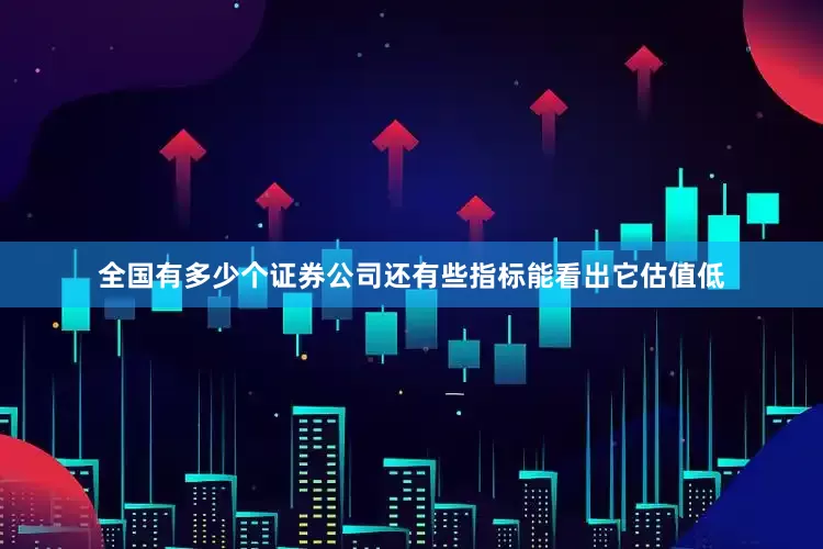 全国有多少个证券公司还有些指标能看出它估值低